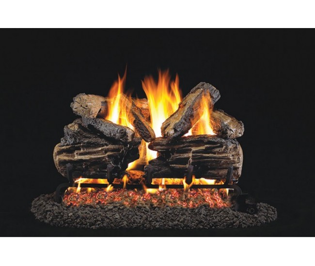 Real Fyre Charred Split ANSI Gas Log Set