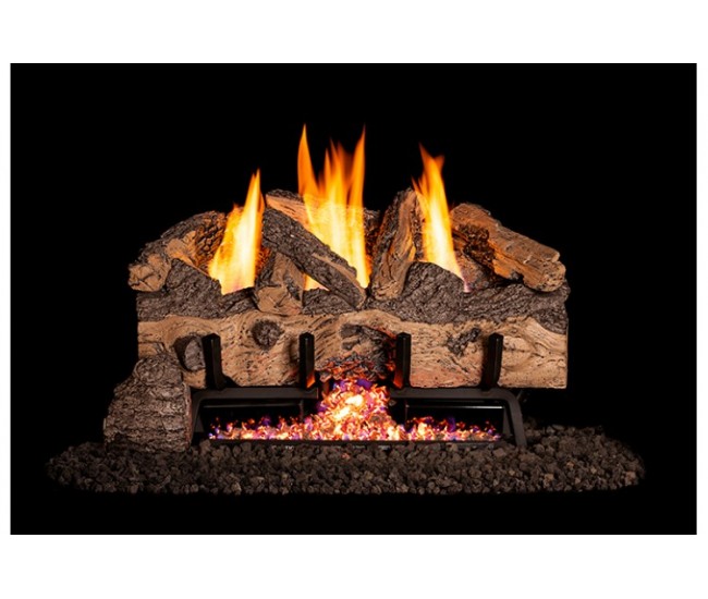 Real Fyre Charred Gnarled Split ANSI Gas Log Set