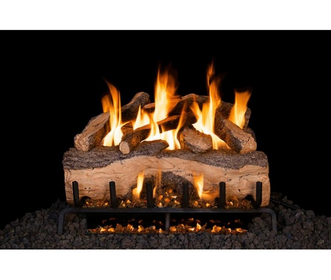 Real Fyre Mountain Crest Split Oak Gas Log Set