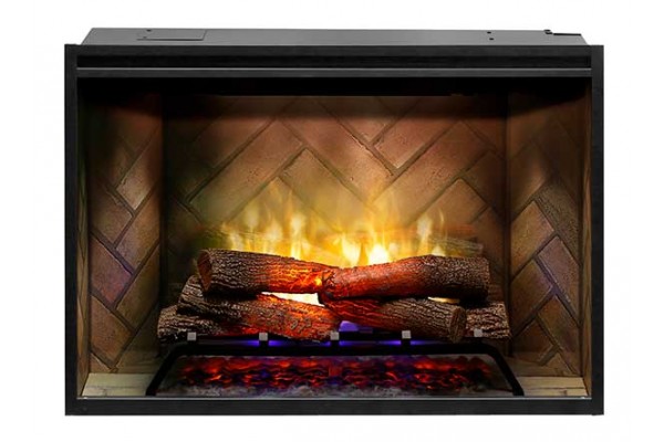 Dimplex Revillusion 36-inch Built-in Firebox with Glass Pane and Plug Kit (RBF36G) Dimplex Revillusion 36-inch Built-in Firebox with Glass Pane and Plug Kit (RBF36G)