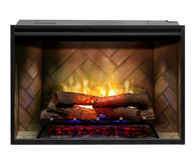 Dimplex Revillusion 36-inch Built-In Firebox with Glass Pane and Plug Kit (RBF36G) Dimplex Revillusion 36-inch Built-In Firebox with Glass Pane and Plug Kit (RBF36G)