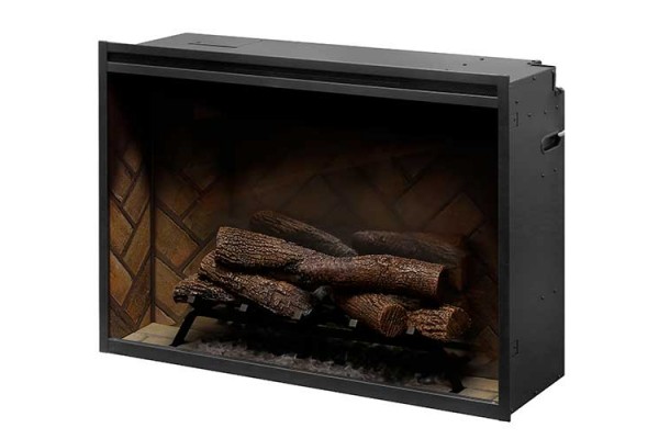 Dimplex Revillusion 36-inch Built-in Firebox with Glass Pane and Plug Kit (RBF36G) Dimplex Revillusion 36-inch Built-in Firebox with Glass Pane and Plug Kit (RBF36G)
