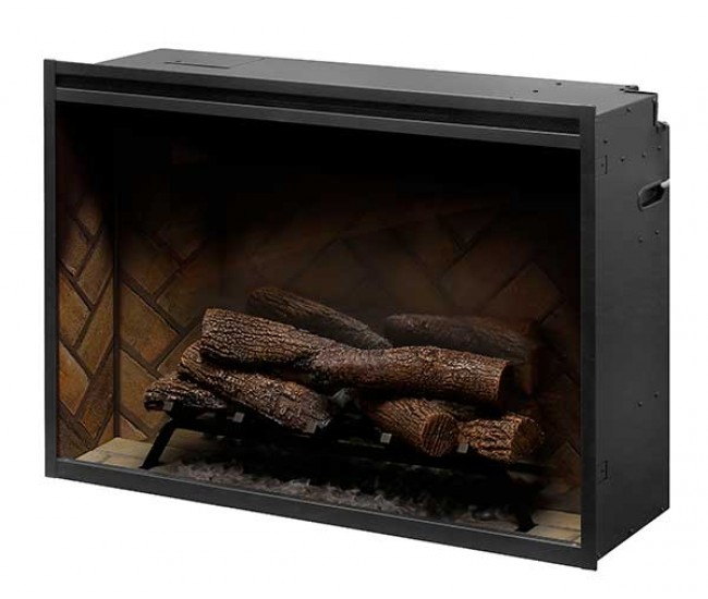 Dimplex Revillusion 36-inch Built-In Firebox with Glass Pane and Plug Kit (RBF36G) Dimplex Revillusion 36-inch Built-In Firebox with Glass Pane and Plug Kit (RBF36G)