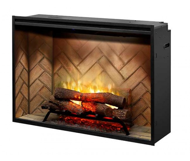 Dimplex Revillusion 42-inch Built-In Firebox with Glass Pane and Plug Kit (RBF42G)