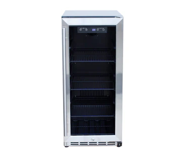 AMD Direct 15 Inches Outdoor Refrigerator (Glass Door)