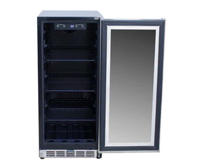 AMD Direct 15 Inches Outdoor Refrigerator (Glass Door)