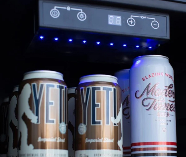 AMD Direct 15 Inches Outdoor Refrigerator (Glass Door)