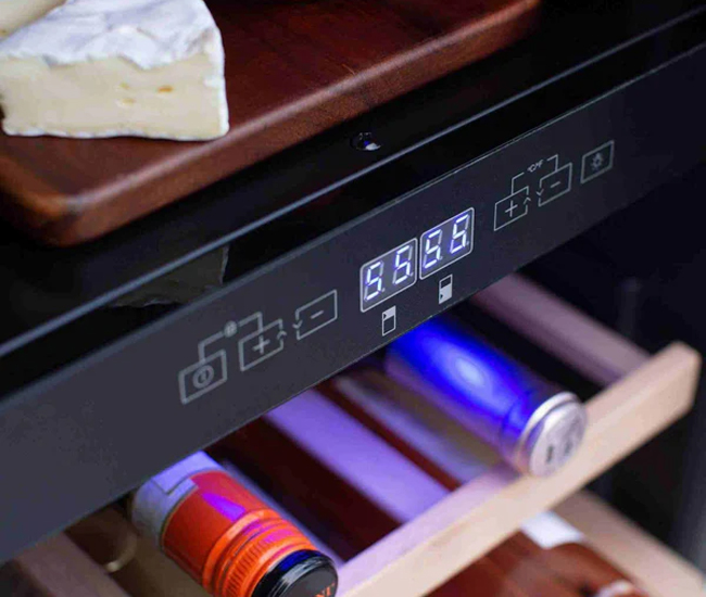 AMD Direct 15 Inches Dual Zone Wine Cooler