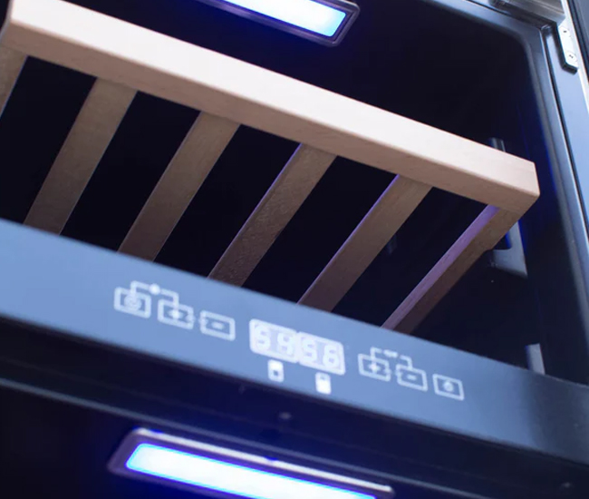 AMD Direct 15 Inches Dual Zone Wine Cooler