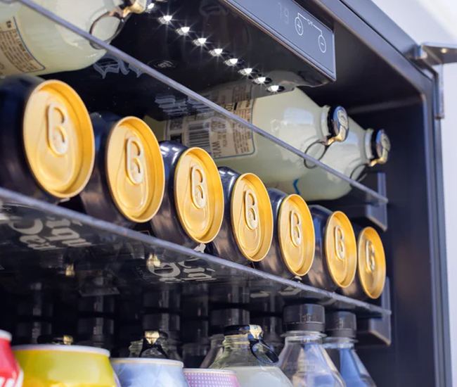 AMD Direct 24 Inches Outdoor Refrigerator with Glass Door