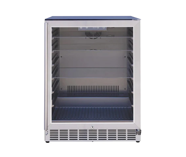 AMD Direct 24 Inches Outdoor Refrigerator with Glass Door