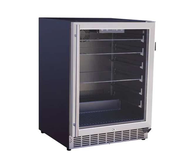 AMD Direct 24 Inches Outdoor Refrigerator with Glass Door