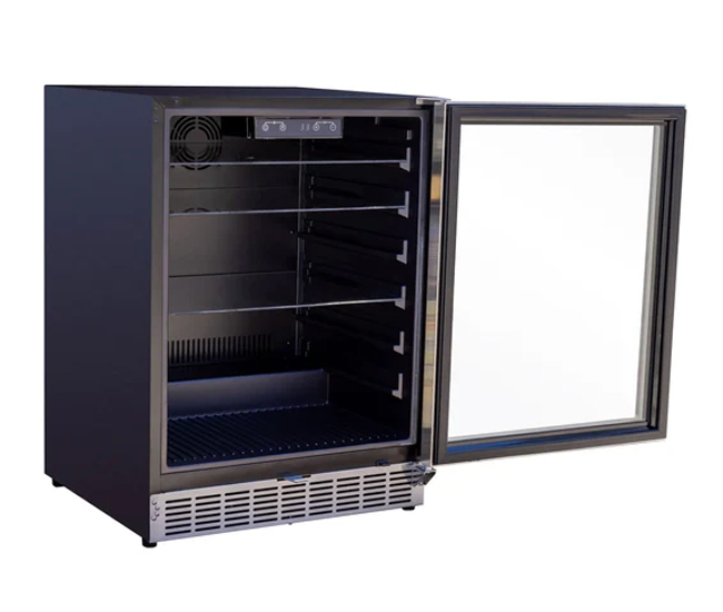 AMD Direct 24 Inches Outdoor Refrigerator with Glass Door