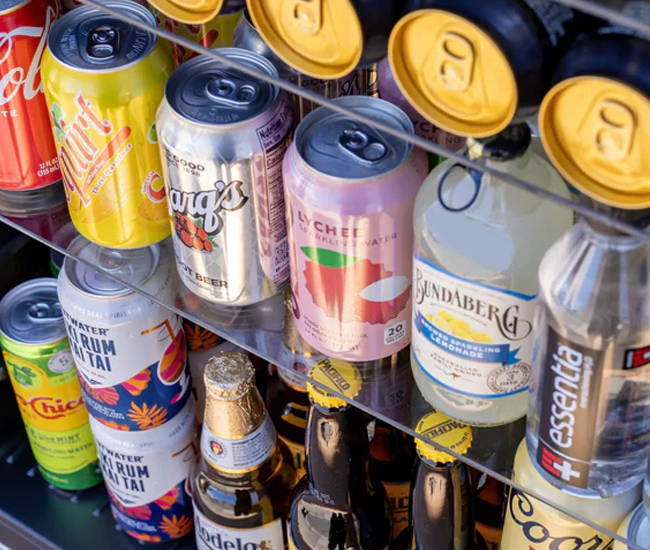 AMD Direct 24 Inches Outdoor Refrigerator with Glass Door