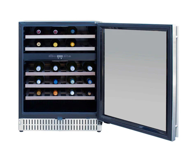 AMD Direct 24 Inches Dual Zone Outdoor Wine Cooler