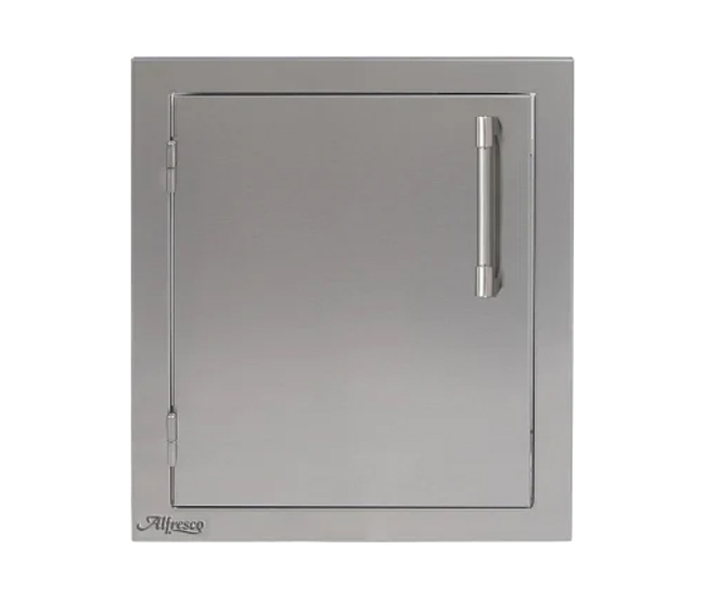 Alfresco 17-inch Single Access Door (Right Hinge)