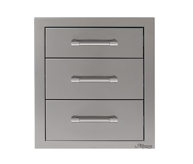 Alfresco Triple Storage Drawer
