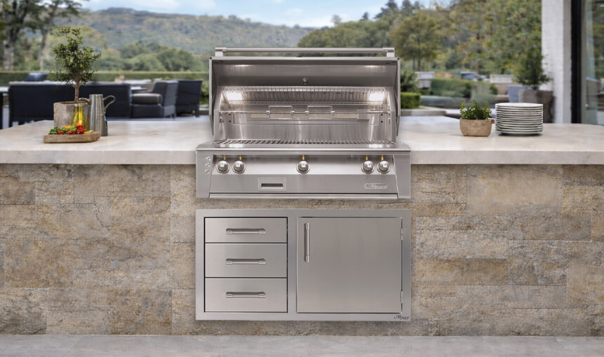intelligent grill built by Alfresco