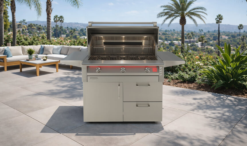 intelligent grill built by Alfresco