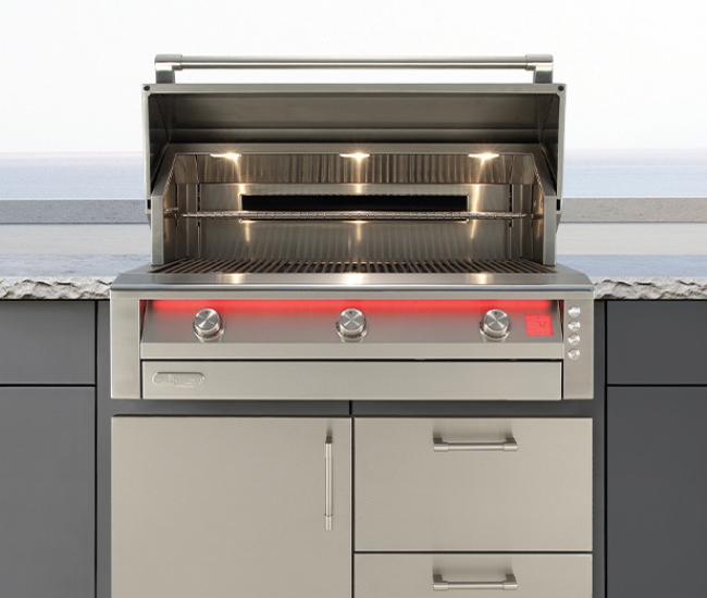 Alfresco 36-Inch AIPG Intelligent Built-In Gas Grill | 3 Burner