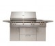 Alfresco 56-inch ALXE Portable Luxury Gas Grill with Rotisserie and Side Burner | 3 Burner