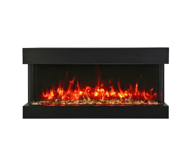 Amantii Tru-View 40-Inch Slim Electric Fireplace
