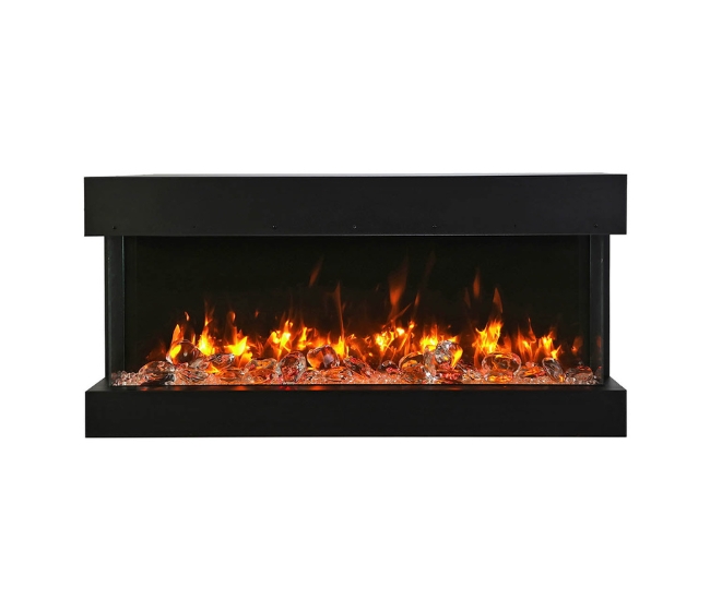 Amantii Tru-View 60-Inch Slim Electric Fireplace