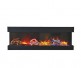 Amantii Tru-View 72-Inch Slim Electric Fireplace