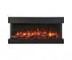 Amantii Tru-View 72-Inch Slim Electric Fireplace