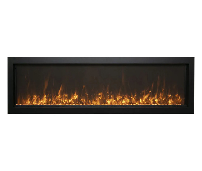 Amantii Panorama 60-Inch Extra Slim Smart Electric Fireplace