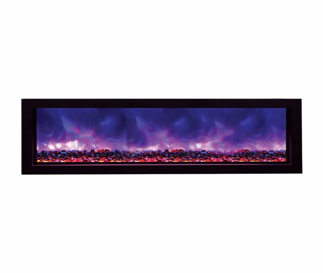 Amantii Panorama 72-Inch Slim Electric Fireplace