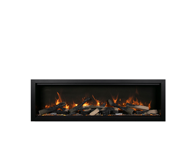 Amantii Symmetry 60-Inch Extra Tall Lumina Electric Fireplace
