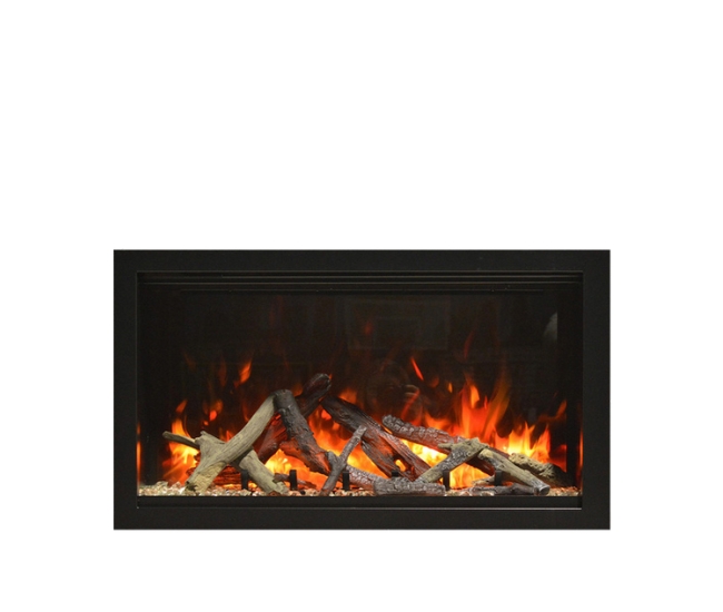Amantii TRD 33-Inch Lumina Electric Fireplace