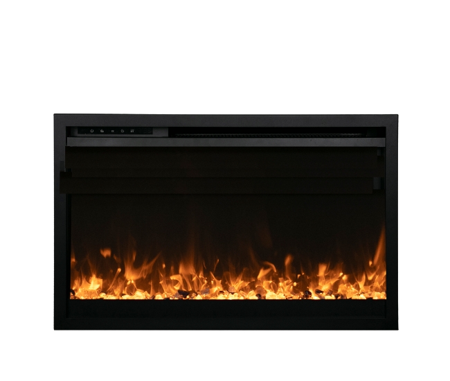 Amantii TRD 33-Inch Extra-Slim Smart Electric Fireplace