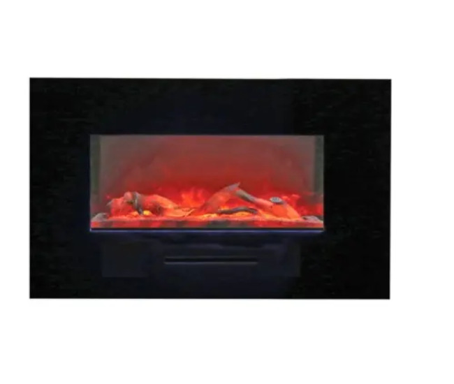 Amantii WM-FM 48-Inch Black Surround Electric Fireplace