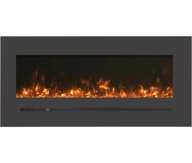 Amantii WM-FM / WM-FML 34-Inch Steel Surround Electric Fireplace