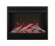 Amantii ZECL 31-Inch Steel Surround Electric Fireplace