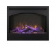 Amantii ZECL 31-Inch Steel Surround Electric Fireplace