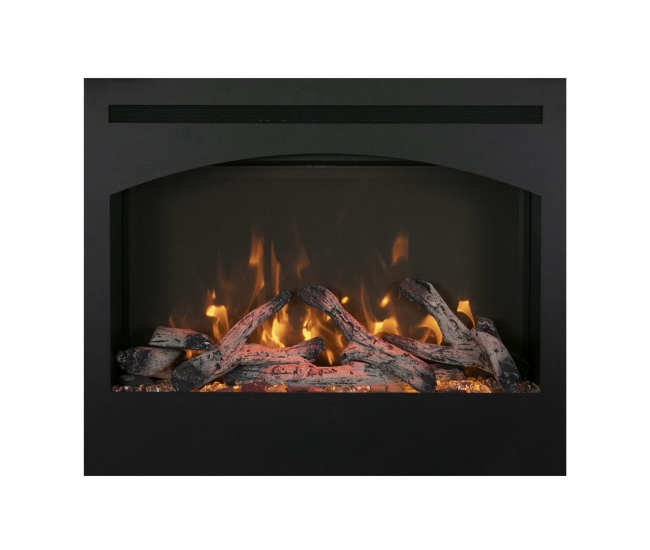 Amantii ZECL 31-Inch Steel Surround Electric Fireplace