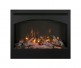 Amantii ZECL 31-Inch Steel Surround Electric Fireplace