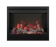 Amantii ZECL 31-Inch Steel Surround Electric Fireplace