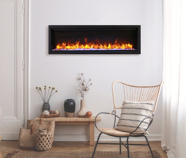 Amantii Symmetry 42-Inch Lumina Electric Fireplace