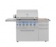 American Made Grills 36-inch Portable Encore Hybrid Grill | 5-Burner