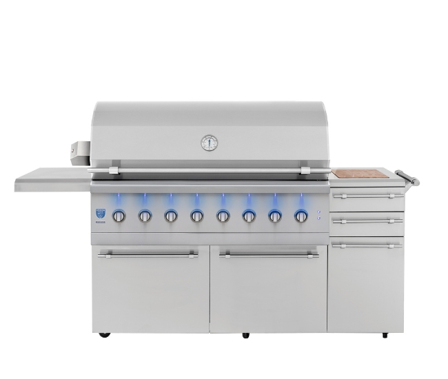American Made Grills 54-inch Encore Portable Grill | 8-Burner (ENCFS54)
