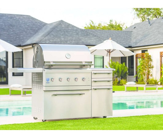 American Made Grills 36-inch Portable Encore Hybrid Grill | 4-Burner