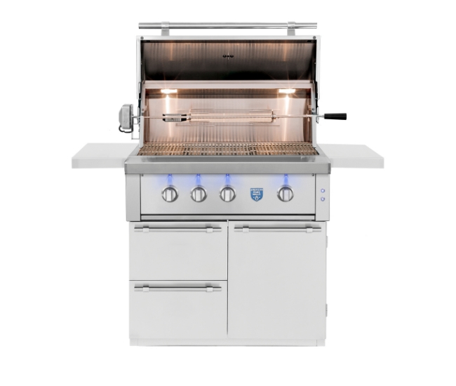 American Made Grills 36-inch Portable Estate Grill | 3-Burner (ESTFS36)
