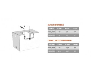 American Made Grills 36-inch Encore Built-In Grill | 4-Burner