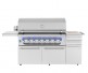 American Made Grills 54-inch Portable Muscle Hybrid Grill | 8-Burner