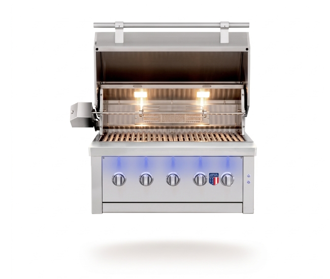American Made Grills 36-inch Ovation Hybrid Built-In Grill | 5-Burner