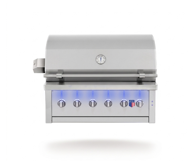 American Made Grills 42-inch Ovation Hybrid Built-In Grill | 6-Burner